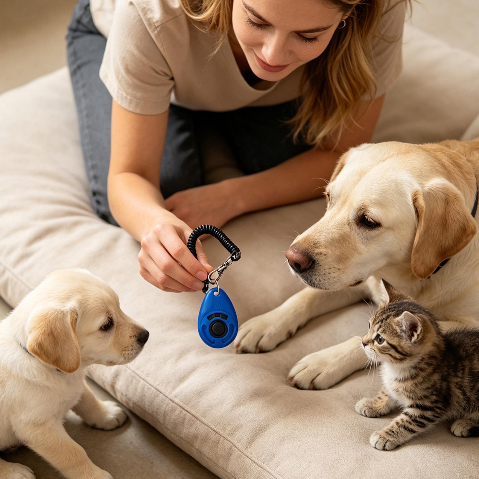 جهاز تدريب الكلاب بالضغط للتحك - مراجعة Training Clicker Dog وسعره