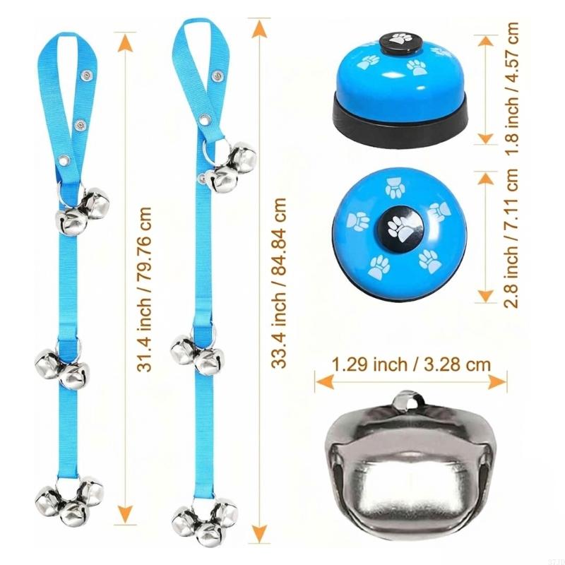 2 قطعة حبل جرس الباب للحيوانات - مراجعة Training Clicker Dog وسعره